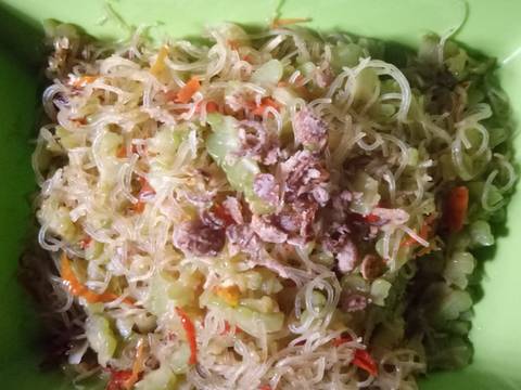 Tumis Pare Bihun recipe step 8 photo