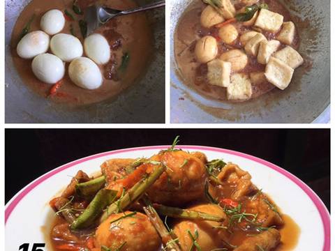 Telor tahu petis ikan madura recipe step 6 photo