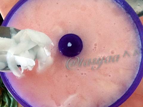 Fruit Punch Coconut Pudding