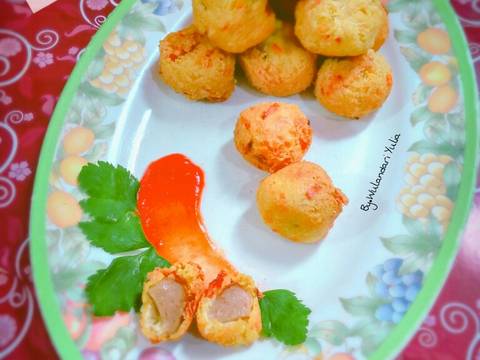 Bola - Bola Tahu IsI Bakso recipe step 4 photo