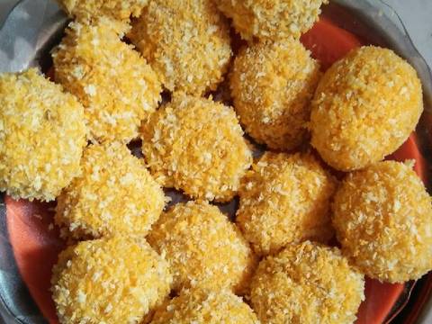 Perkedel kentang lapis tepung roti recipe step 6 photo
