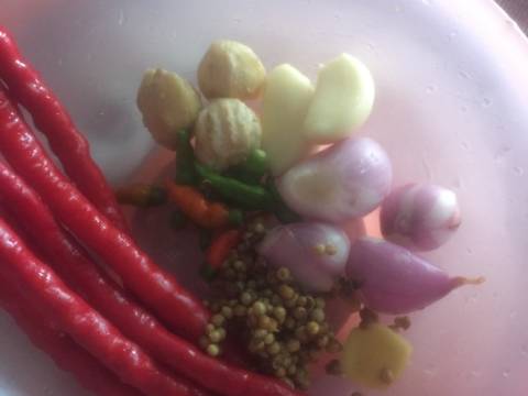 Peyek ikan bilis recipe step 1 photo