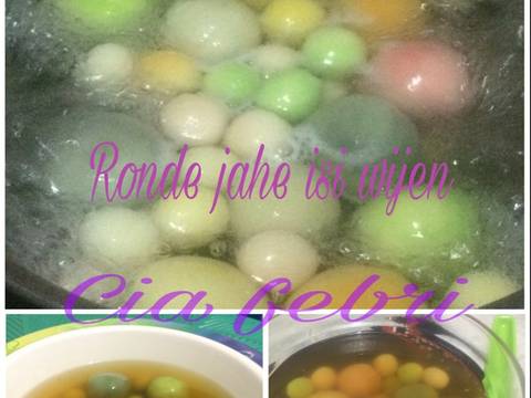Ronde jahe rasa buah isi wijen recipe step 6 photo