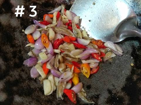 Tumis Telur Bawang Teri