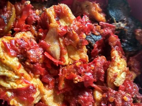 Ikan balado plus tahu #BikinRamadanBerkesan