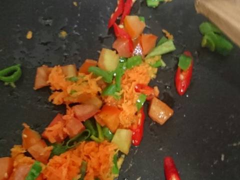 6. Simple Vegetables Omellet