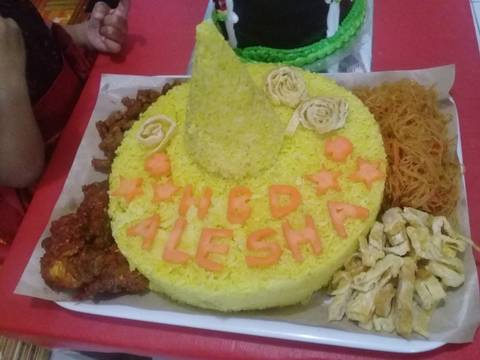 Nasi kuning Ultah