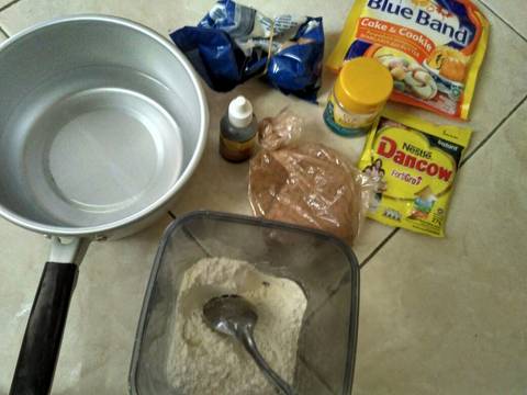 Martabak mini ala2 dorayaki ð(eggless) recipe step 1 photo