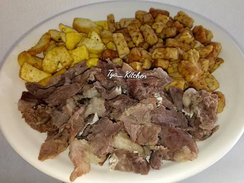 Sambal TaTeDa (Tahu, Tempe,Daging Sapi)