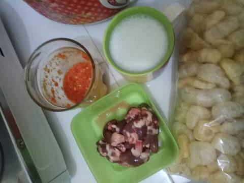 Sambel goreng krecek jantung ayam recipe step 1 photo
