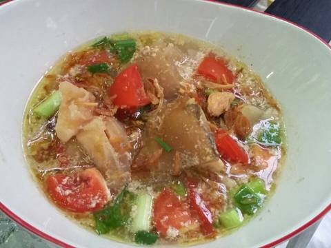 Sop kaki kuah susu ala bunda Jkb recipe step 3 photo
