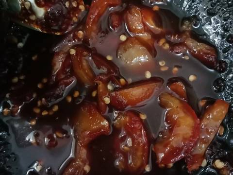 Sambal tomat petis ala anak kosan recipe step 2 photo