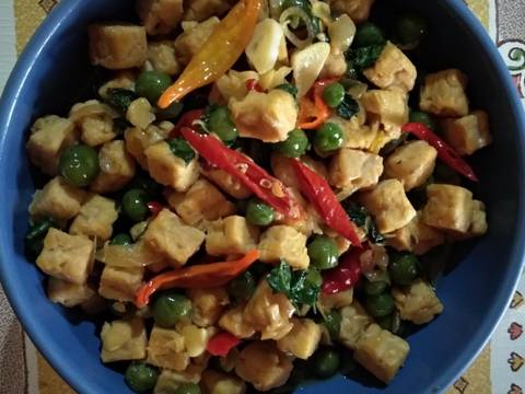 Oseng Tempe Leunca Kemangi recipe step 5 photo
