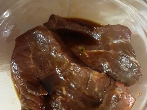 Sate Maranggi Tanpa Tusuk #Agust31 recipe step 1 photo