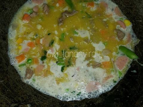 Lalapan Risotto with spicy wings recipe step 3 photo