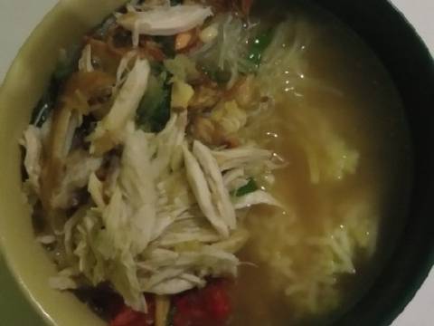 Soto Ayam Bening Khas Semarang recipe step 9 photo