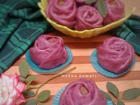 Purple Sweet Potato Rose Pao recipe step 10 photo