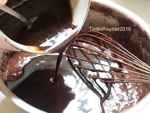  Resep  BROWNIES  COKLAT  Panggang  Klasik no  Mixer  untuk adik 