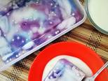 Puding galaxi langkah memasak 13 foto