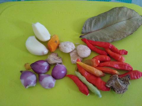 Lodeh labu air&pete recipe step 2 photo