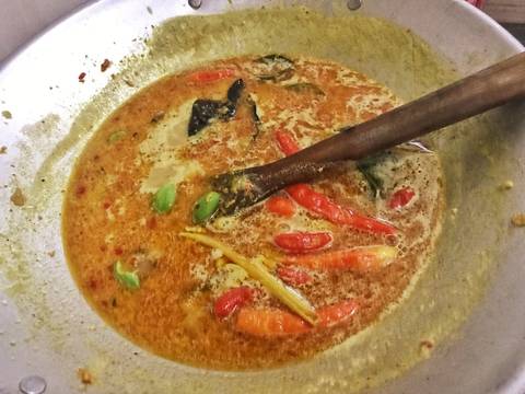 Gulai Tunjang Petai Kemangi recipe step 4 photo