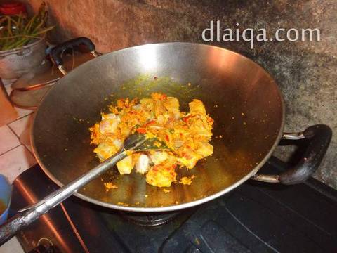 Gangan Tumis (Sup Ikan Kuah Kuning) recipe step 3 photo