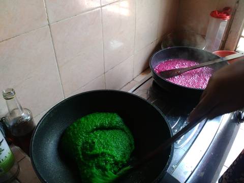 wajik rainbow recipe step 5 photo
