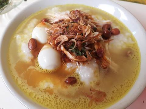 Bubur ayam telur puyuh recipe step 9 photo
