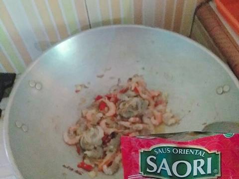 Tumis Udang Saus Tiram