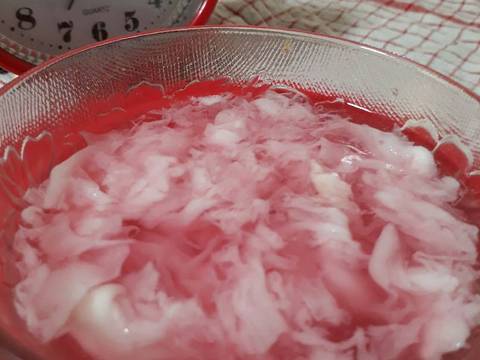 Es kopyor sirup buah naga recipe step 5 photo