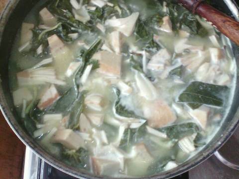 Gudeg nangka daun singkong recipe step 4 photo