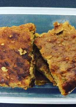 เค้กกล้วยหอมไร้แป้ง สไตล์เด็กหอ