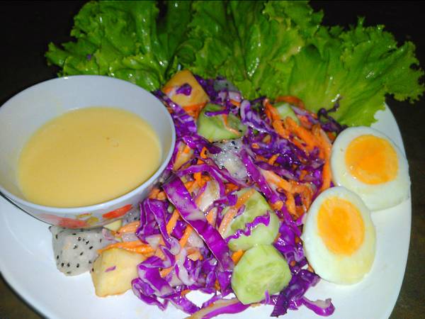 น้ำสลัดทำเองแบบง่ายๆ