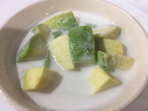 น้ำกะทิอะโวคาโด recipe step 3 photo