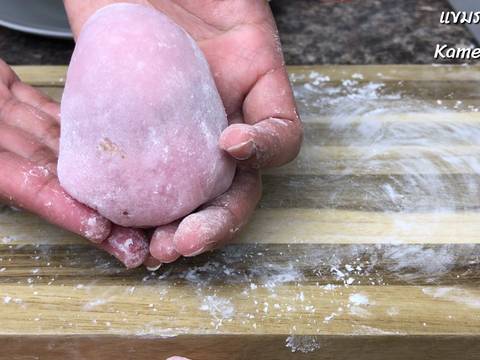 ไดฟุกุสตรอเบอรี่ เมนูวาเลนไทน์ สูตรไมโครเวฟ Daifuku strawberry recipe step 8 photo