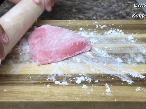 ไดฟุกุสตรอเบอรี่ เมนูวาเลนไทน์ สูตรไมโครเวฟ Daifuku strawberry recipe step 8 photo