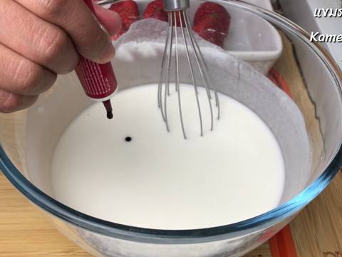 ไดฟุกุสตรอเบอรี่ เมนูวาเลนไทน์ สูตรไมโครเวฟ Daifuku strawberry recipe step 4 photo