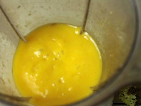 วุ้นมะม่วงนมสด recipe step 1 photo