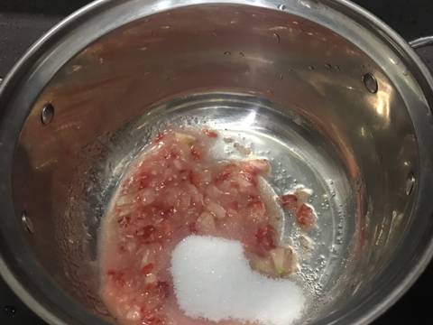 นมสดสตอเบอร์รี่ recipe step 2 photo