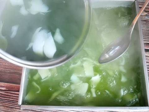 à¸§à¸¸à¹‰à¸™à¹ƒà¸šà¹€à¸•à¸¢à¸¡à¸°à¸žà¸£à¹‰à¸²à¸§à¸­à¹ˆà¸­à¸™ à¸ªà¸¹à¸•à¸£à¸§à¸¸à¹‰à¸™à¹„à¸¡à¹ˆà¸„à¸²à¸¢à¸™à¹‰à¸³ #à¸¡à¸™à¸•à¹Œà¸£à¸±à¸à¸‚à¸™à¸¡à¹„à¸—à¸¢ recipe step 4 photo