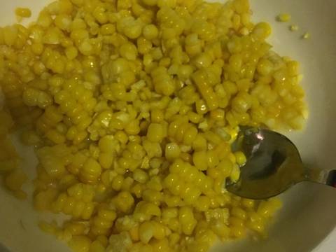 ข้าวโพดคลุก สูตรตี2 ฉบับเด็กหอ recipe step 5 photo