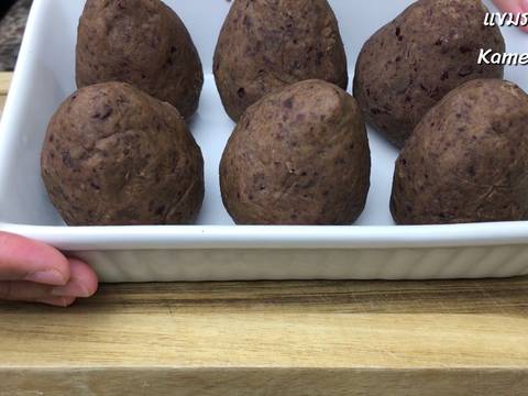 ไดฟุกุสตรอเบอรี่ เมนูวาเลนไทน์ สูตรไมโครเวฟ Daifuku strawberry recipe step 7 photo