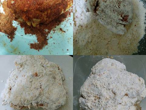 ไก่ชุบแป้งหม้อทอดไร้น้ำมัน recipe step 2 photo