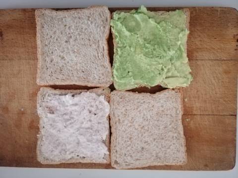 แซนด์วิช ทูน่า อะโวคาโด 5 นาทีพร้อมรับประทาน recipe step 3 photo
