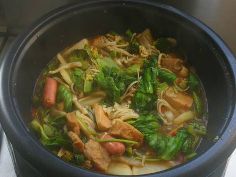 麻辣香锅ผัดฉ่าจีน(เจ)​-ฉบับเด็กหอ recipe step 5 photo