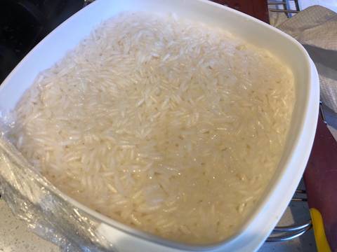 หุงข้าวเหนียวใน Microwave recipe step 1 photo