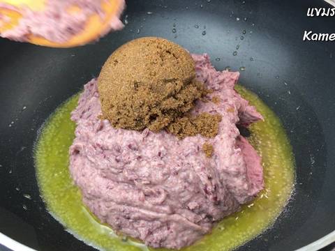 ไดฟุกุสตรอเบอรี่ เมนูวาเลนไทน์ สูตรไมโครเวฟ Daifuku strawberry recipe step 2 photo
