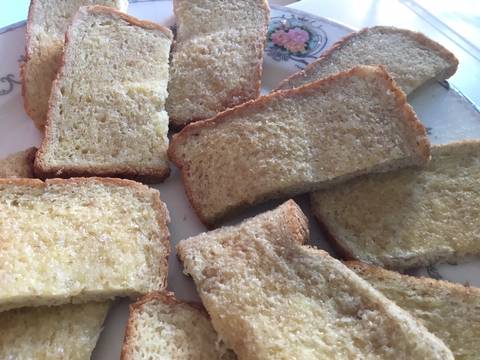 ขนมปังนมหวาน สูตรเด็กหอ (แบบใช้ไมโครเวฟ) recipe step 5 photo