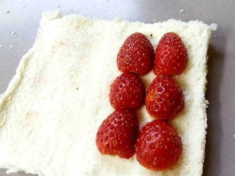 โรตีผลไม้🍓🌽 ง่ายๆฉบับเด็กหอ #ปาร์ตี้ของว่าง recipe step 3 photo