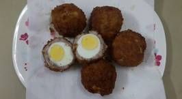 Hình ảnh món Scotch eggs - thịt bọc trứng